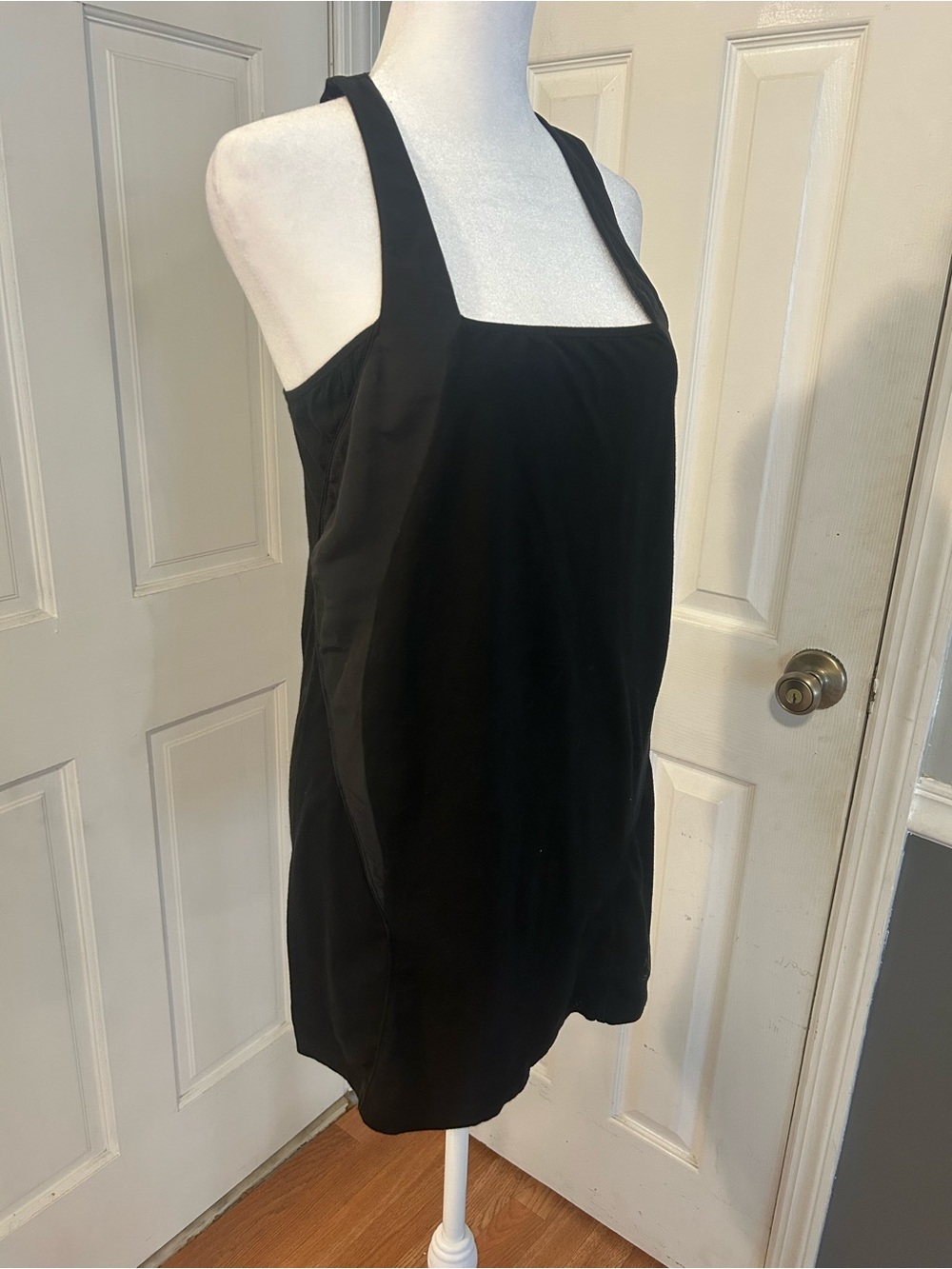 EUC Diesel Black Cotton Paneled Tank Top